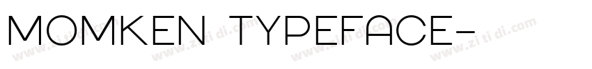 Momken Typeface字体转换